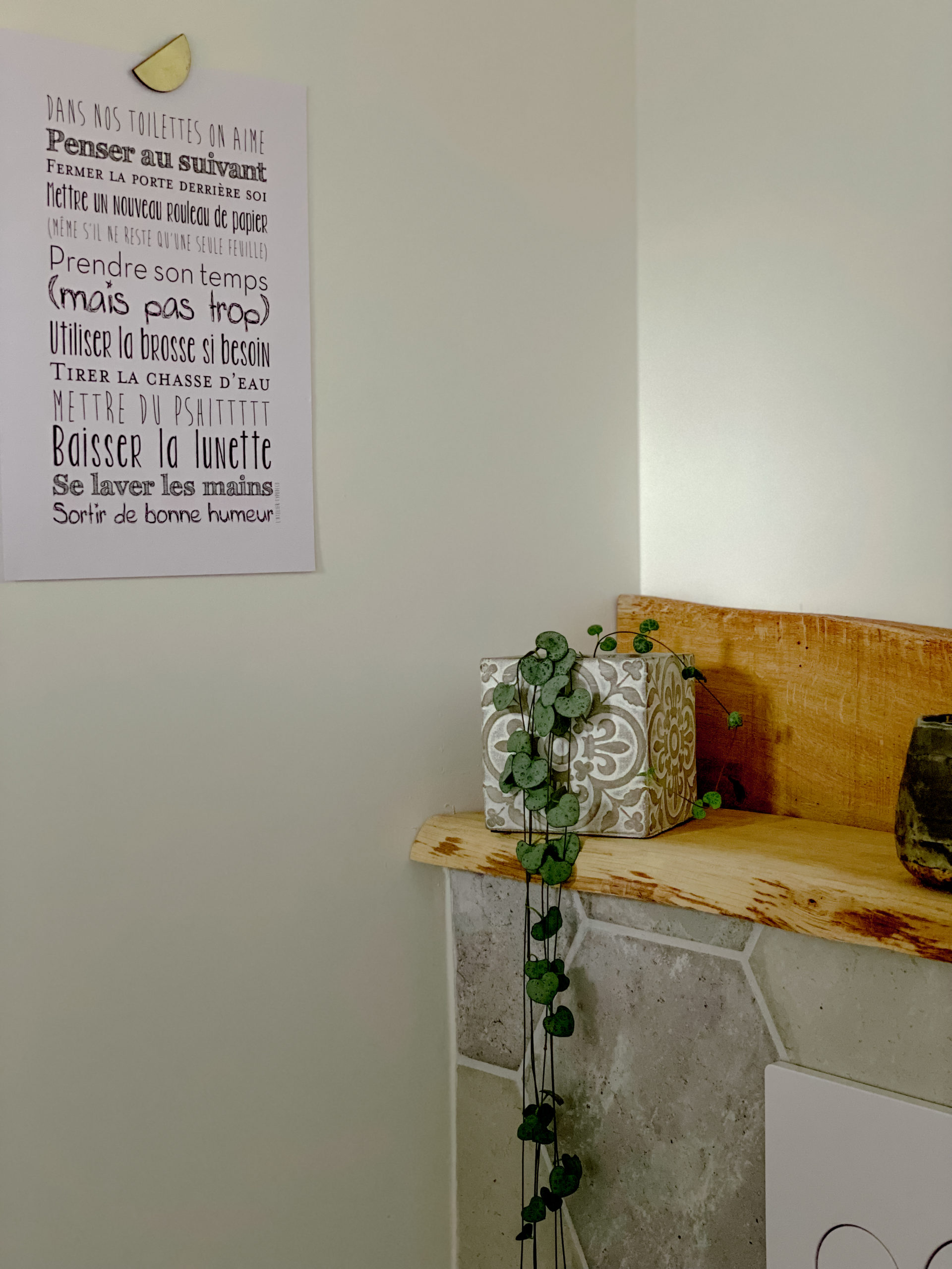 Affiche Toilettes synonymes - L'Atelier Typodeco Affiches