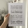 affiche personnalisée règle famille